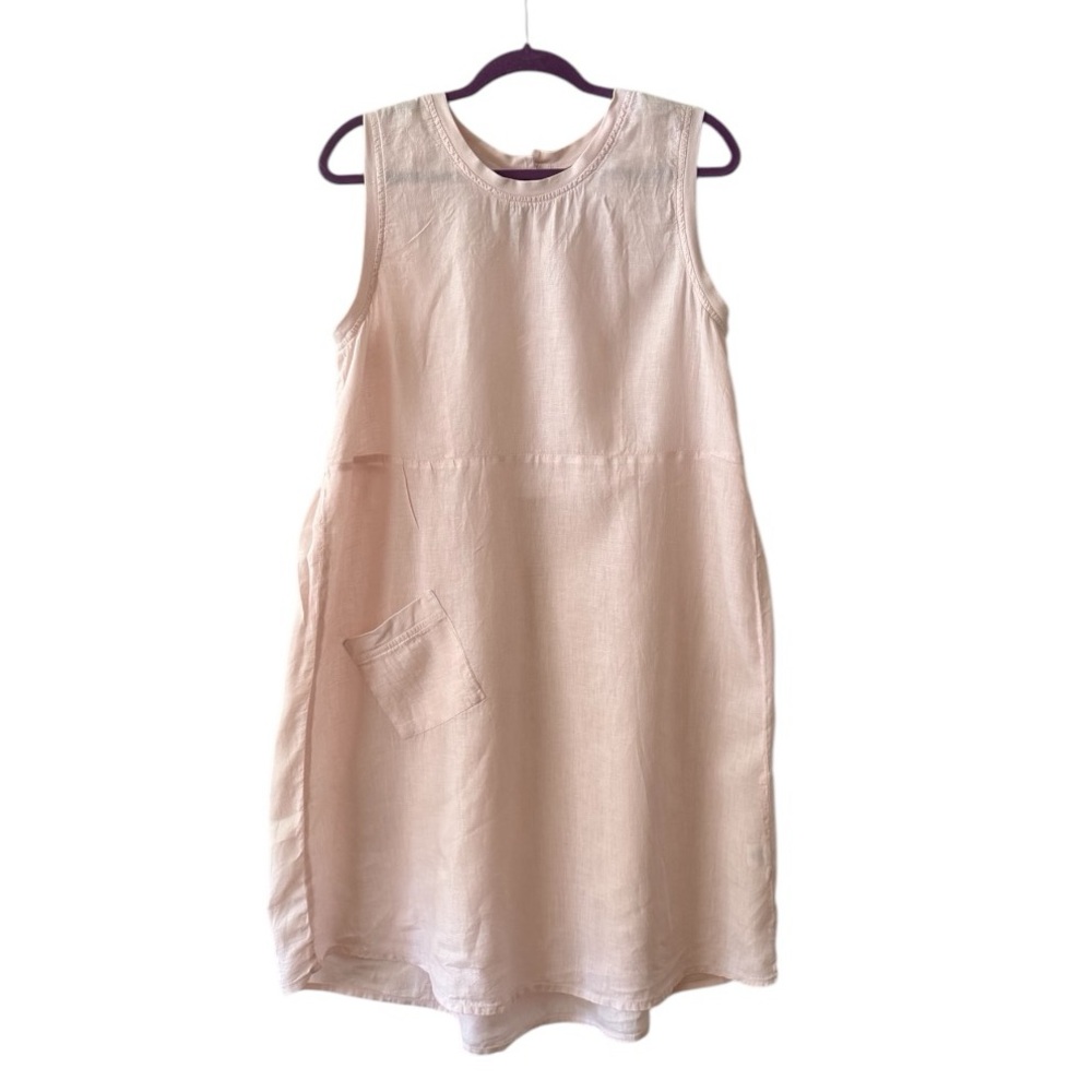 Flax Cream Midi Dress
